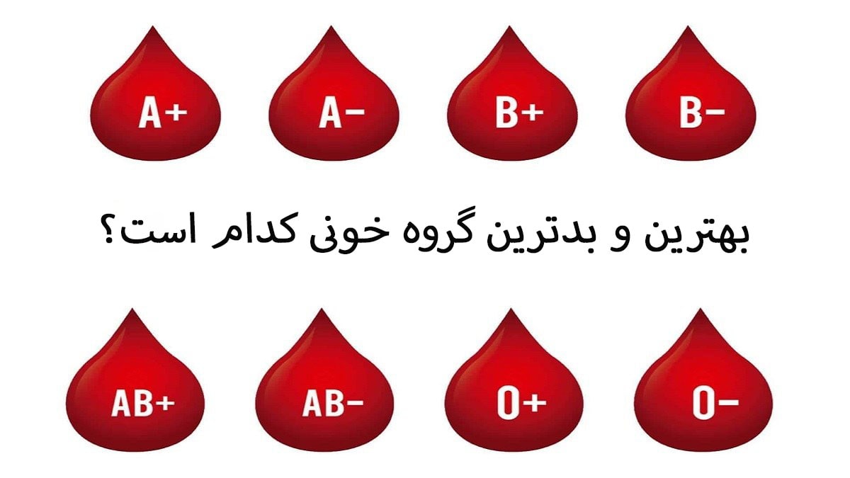 بهترین و بدترین گروه خونی