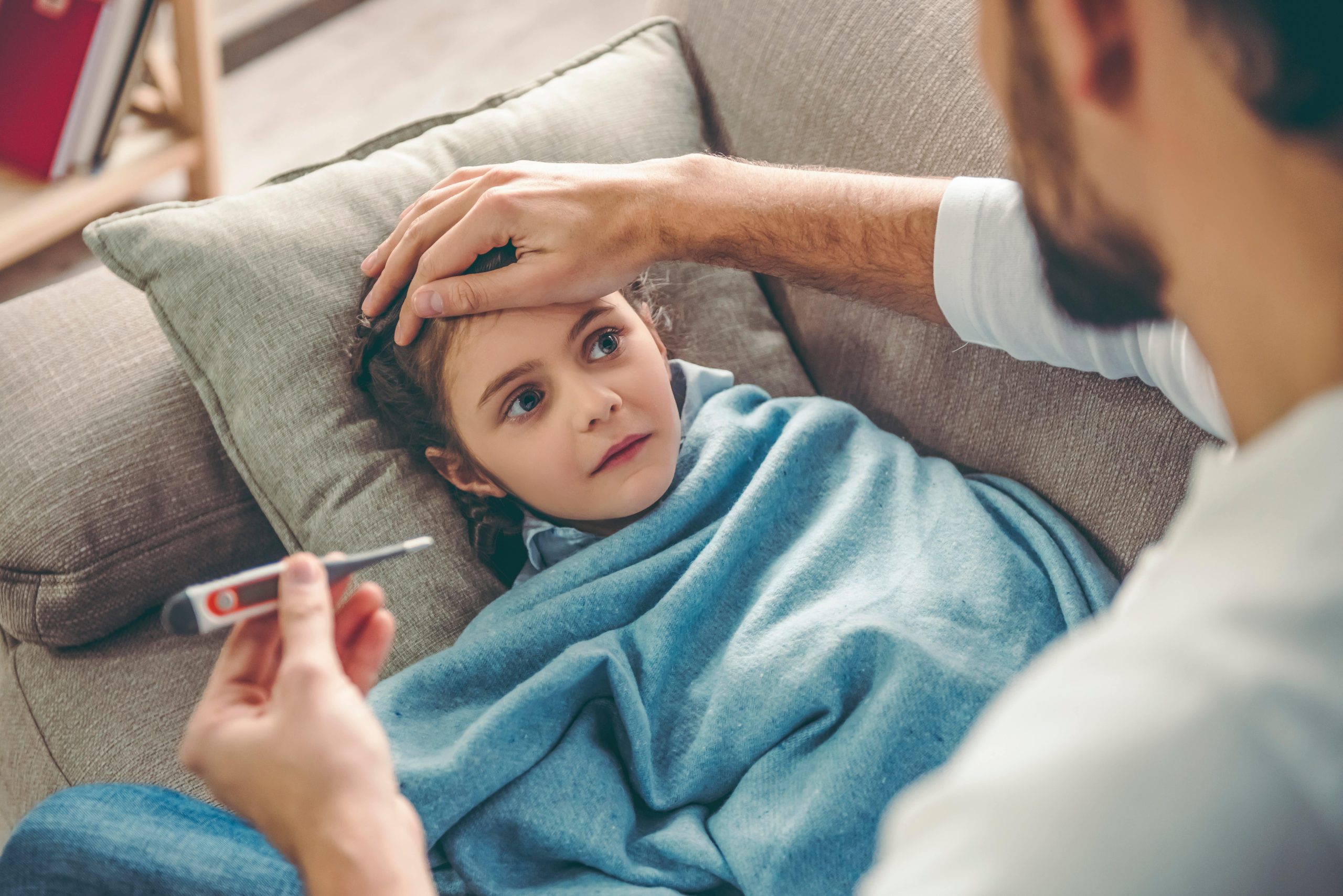 دلیل زیاد مریض شدن کودکان